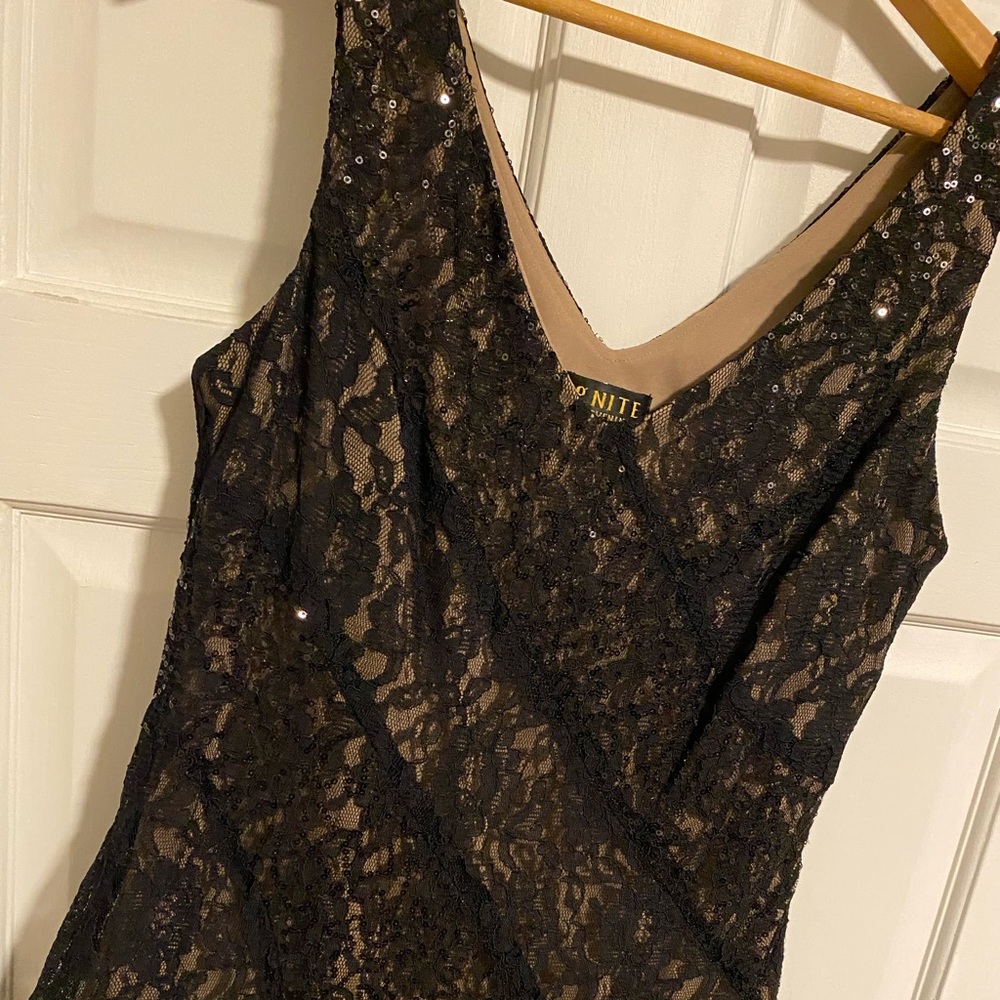 Black/Nude Dress from Ignite Evenings